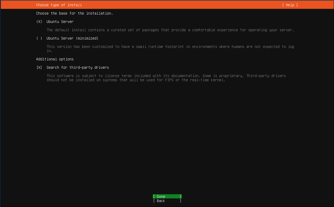 Ubuntu Server con terceros